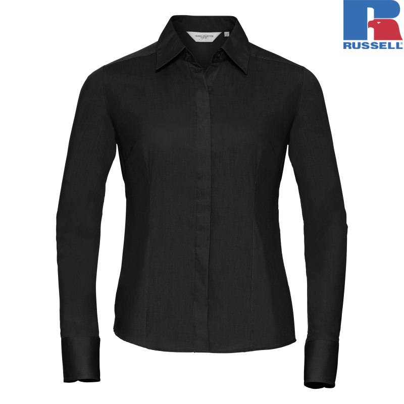 Koszula z długim rękawem dopasowana | Russell