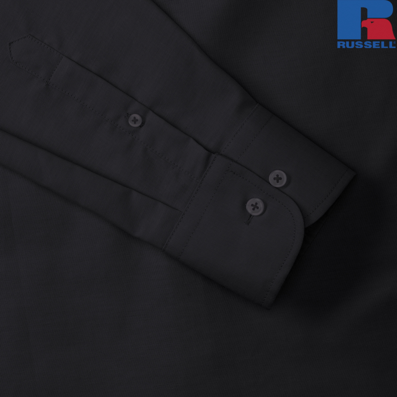 Męska koszula z długim rękawem Oxford | Russell