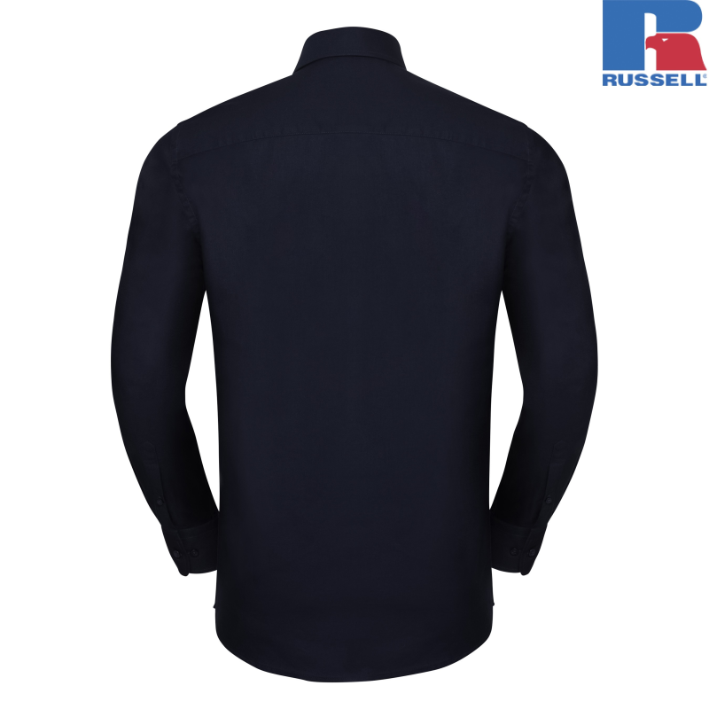 Męska koszula z długim rękawem Oxford | Russell