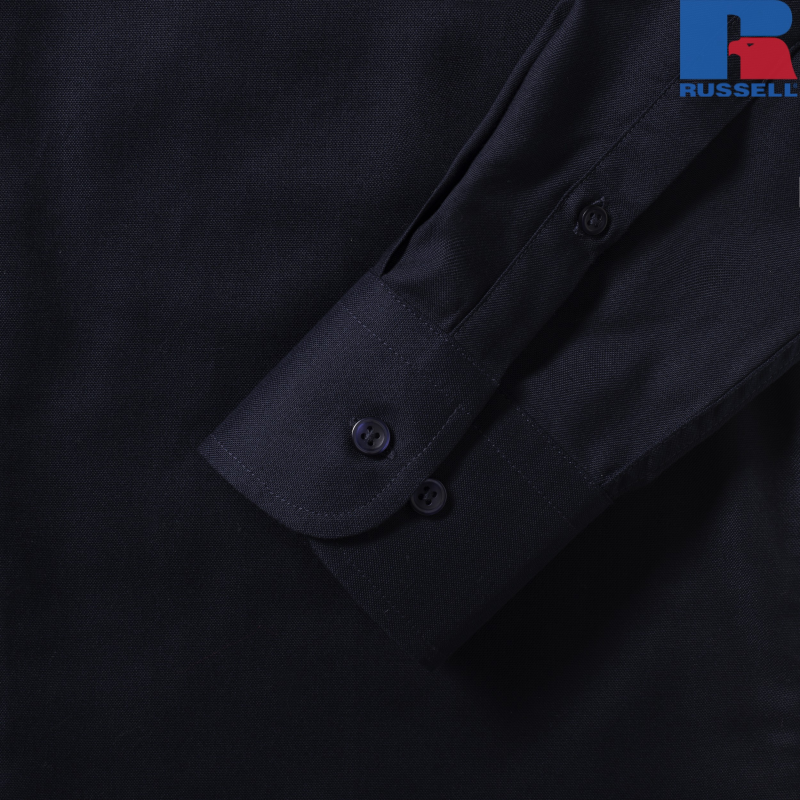 Męska koszula z długim rękawem Oxford | Russell