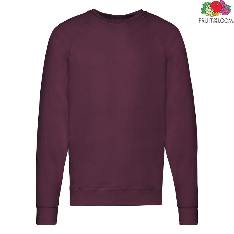 Męska bluza Raglan Lightweight | Fruit of the Loom