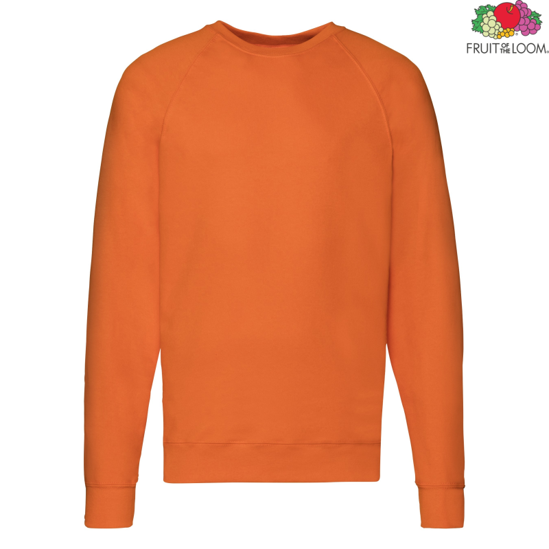 Męska bluza Raglan Lightweight | Fruit of the Loom