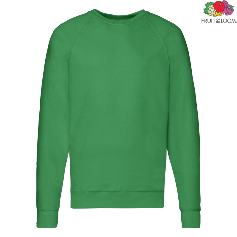 Męska bluza Raglan Lightweight | Fruit of the Loom