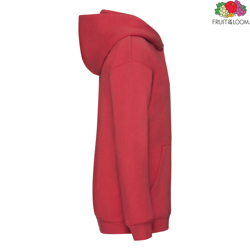 Dziecięca bluza z kapturem i zamkiem Premium | Fruit  of the Loom