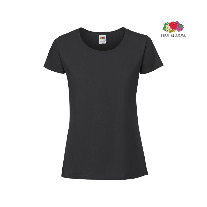 Koszulka Damska Iconic 195 Ringspun Premium | Fruit of the Loom