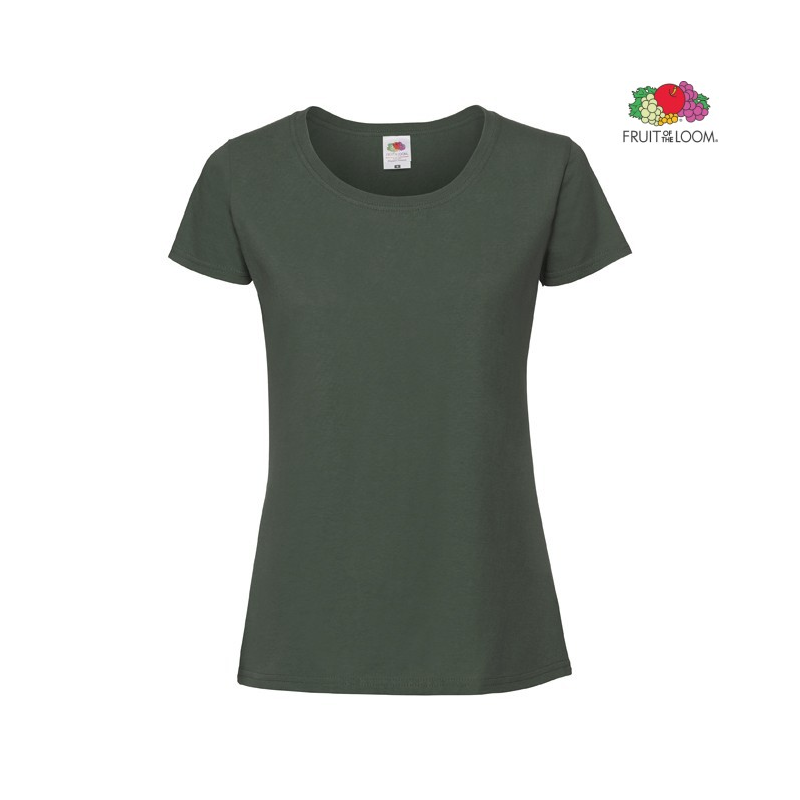Koszulka Damska Iconic 195 Ringspun Premium | Fruit of the Loom