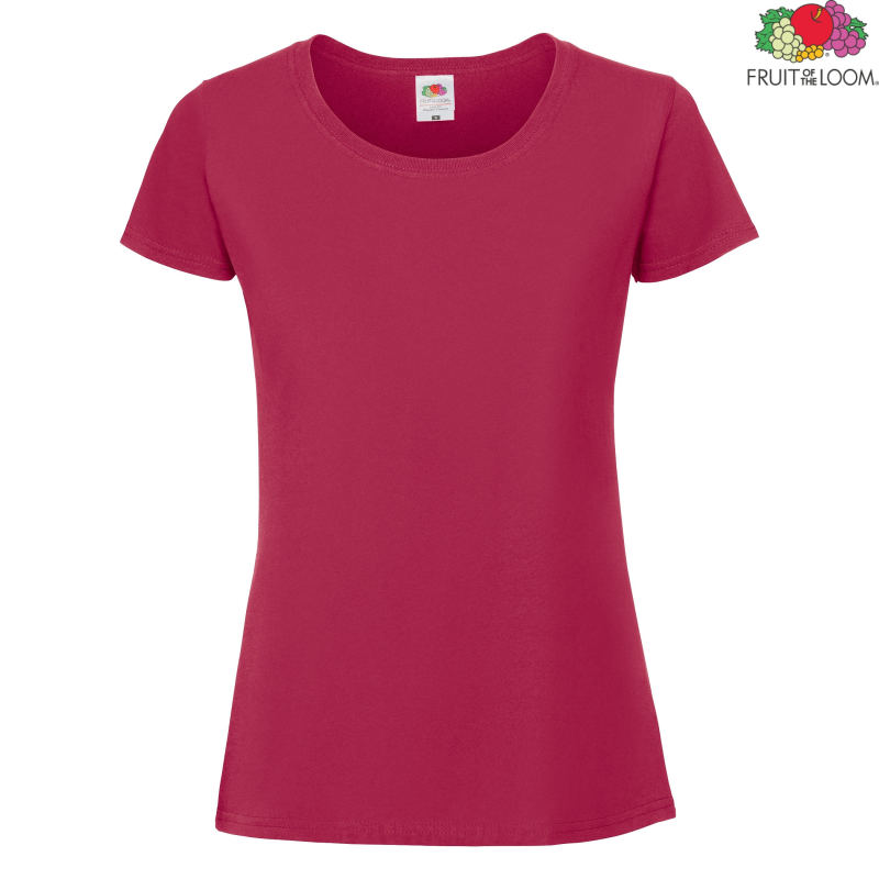 Koszulka Damska Iconic 195 Ringspun Premium | Fruit of the Loom