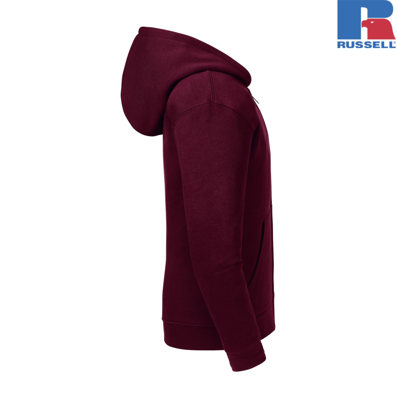 Dziecięca bluza z kapturem i zamkiem Authentic | Russell