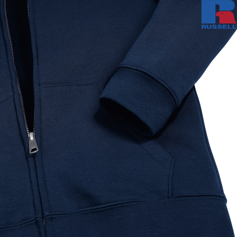 Dziecięca bluza z kapturem i zamkiem Authentic | Russell