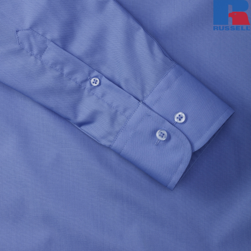 Koszula z polibawełny z długim rękawem | Russell