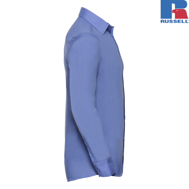 Koszula z polibawełny z długim rękawem | Russell