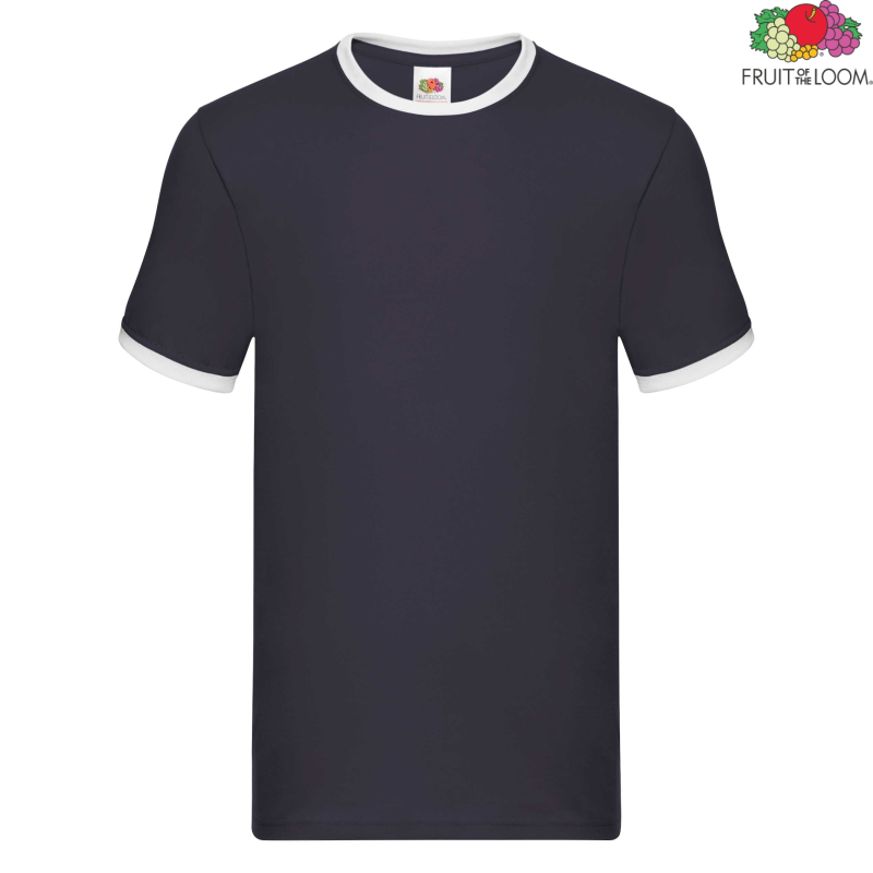 Koszulka męska Ringer | Fruit of the Loom