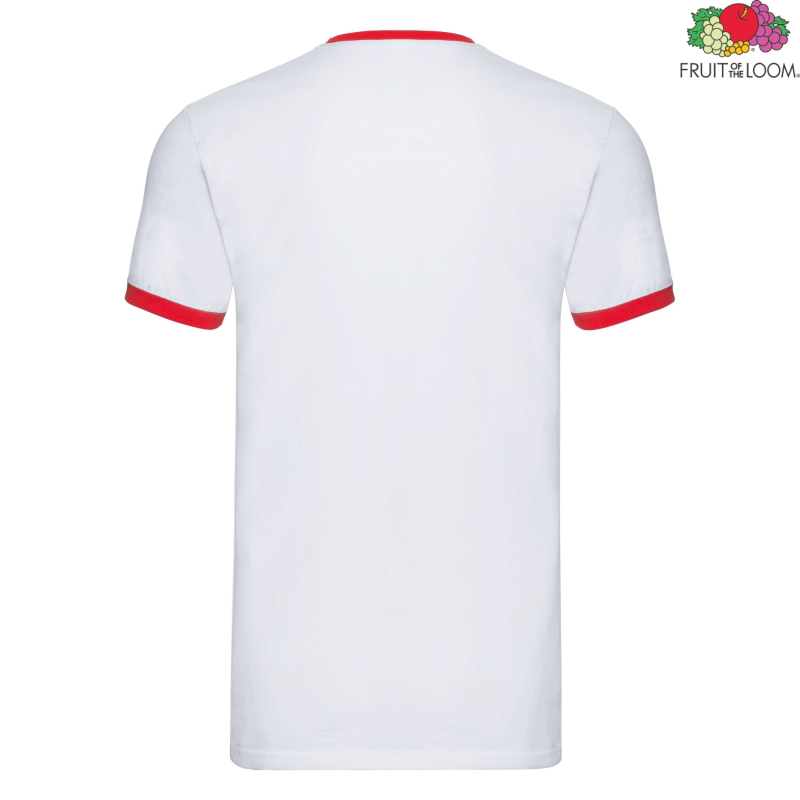 Koszulka męska Ringer | Fruit of the Loom