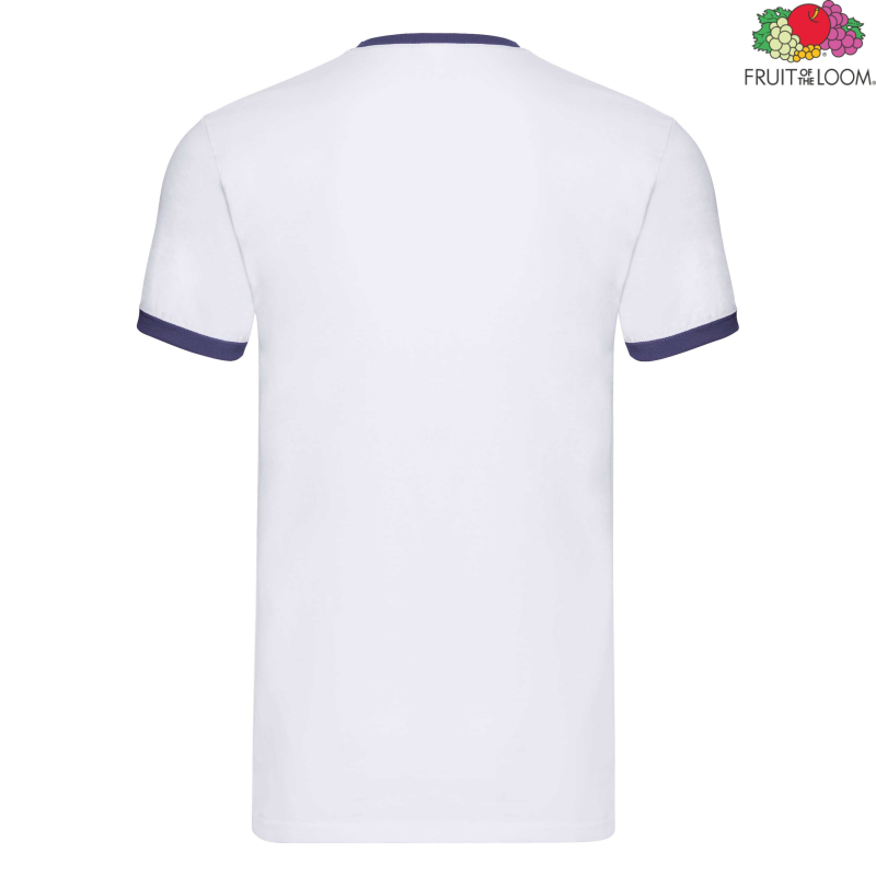 Koszulka męska Ringer | Fruit of the Loom