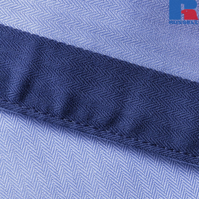 Męska koszula Tailored Contrast Herringbone Shirt | Russell