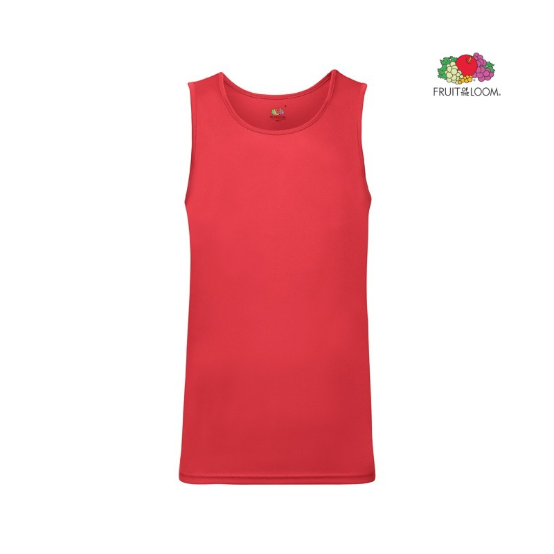 Poliestrowa koszulka męska Performance Vest | Fruit of the Loom
