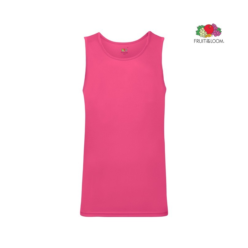 Poliestrowa koszulka męska Performance Vest | Fruit of the Loom