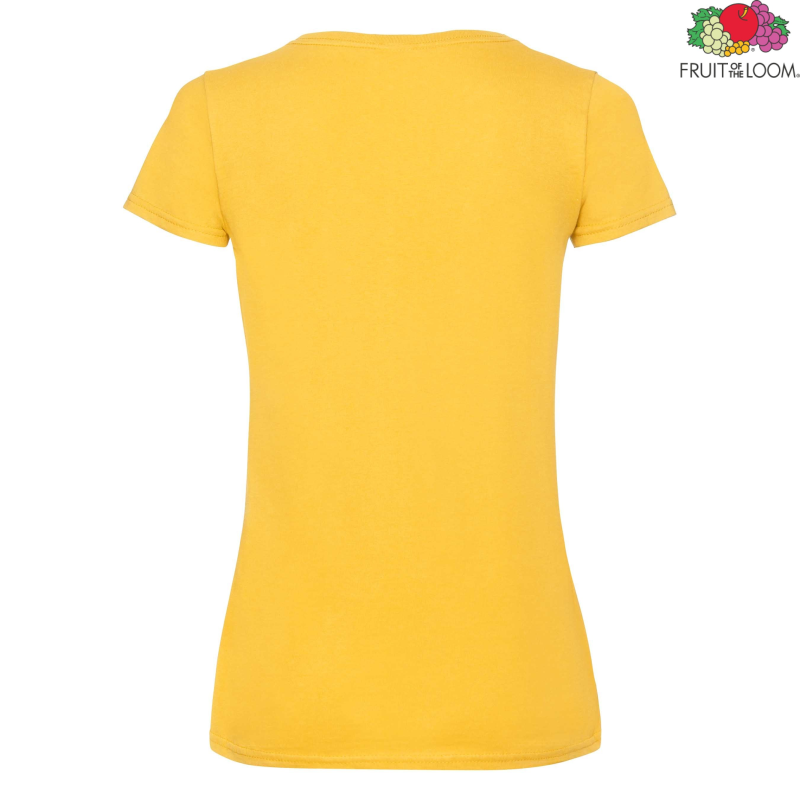 Koszulka damska Valueweight V-Neck | Fruit of the Loom