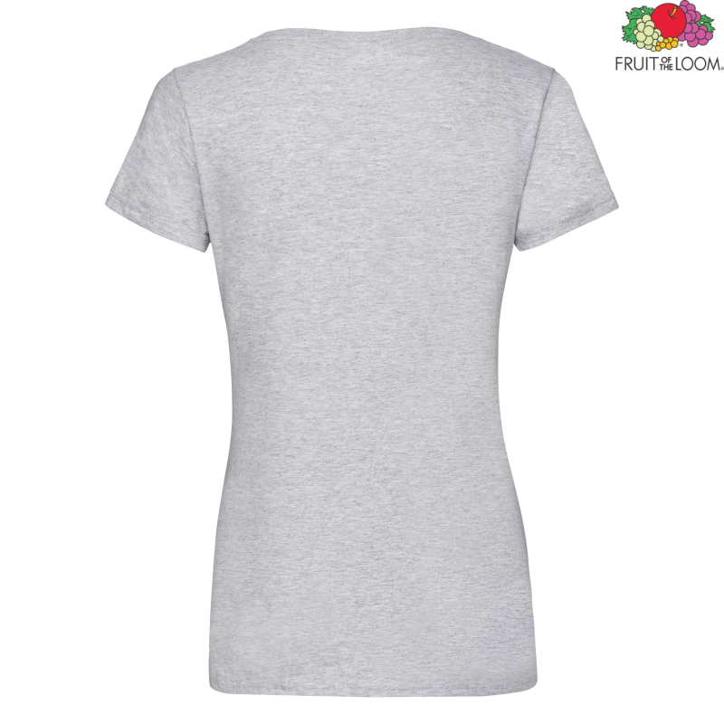Koszulka damska Valueweight V-Neck | Fruit of the Loom