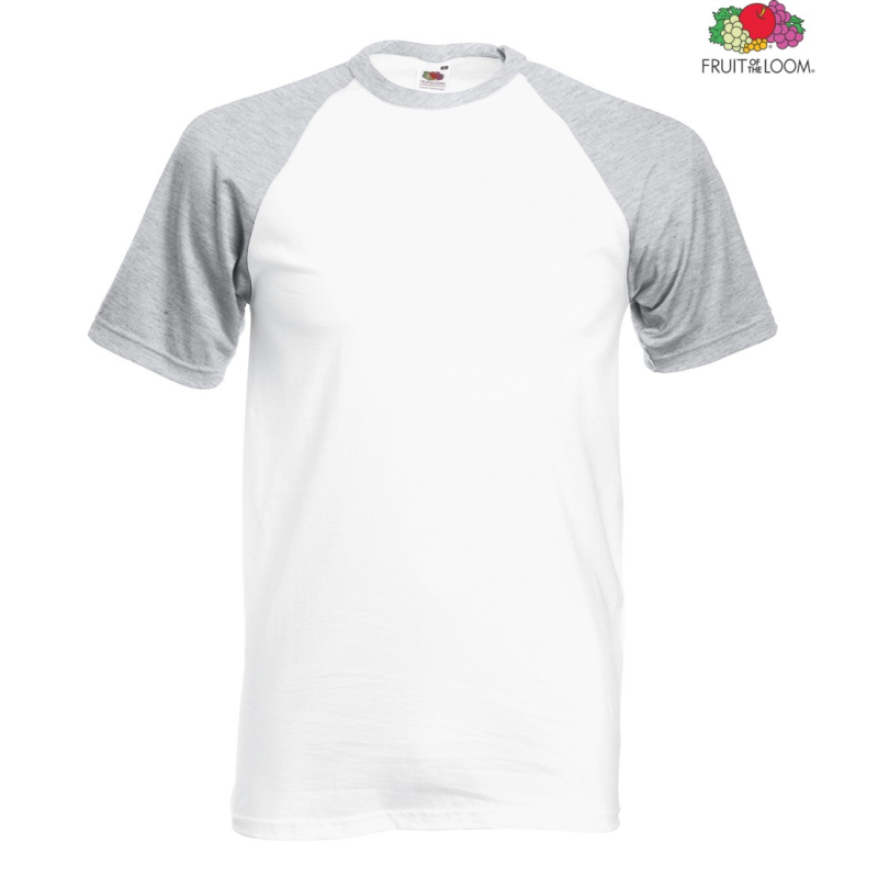 Koszulka męska Baseball T-shirt | Fruit of the Loom