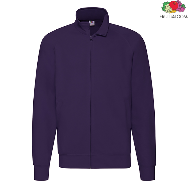 Męska bluza z zamkiem Lightweight | Fruit of the Loom