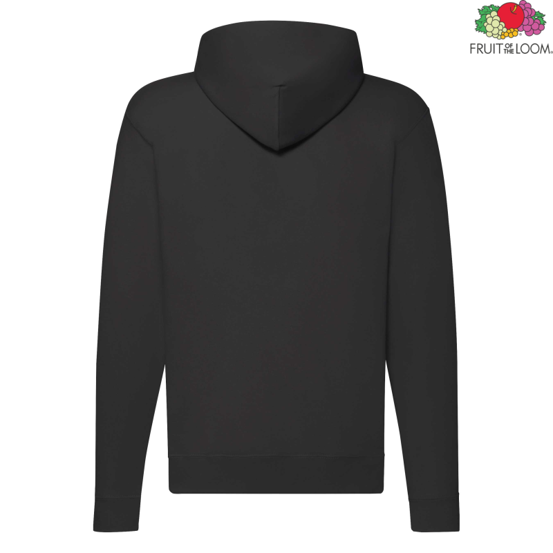 Męska bluza z kapturem i zamkiem Classic | Fruit of the Loom