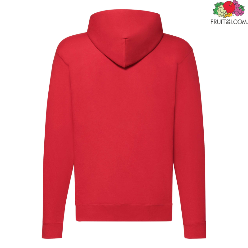 Męska bluza z kapturem i zamkiem Classic | Fruit of the Loom