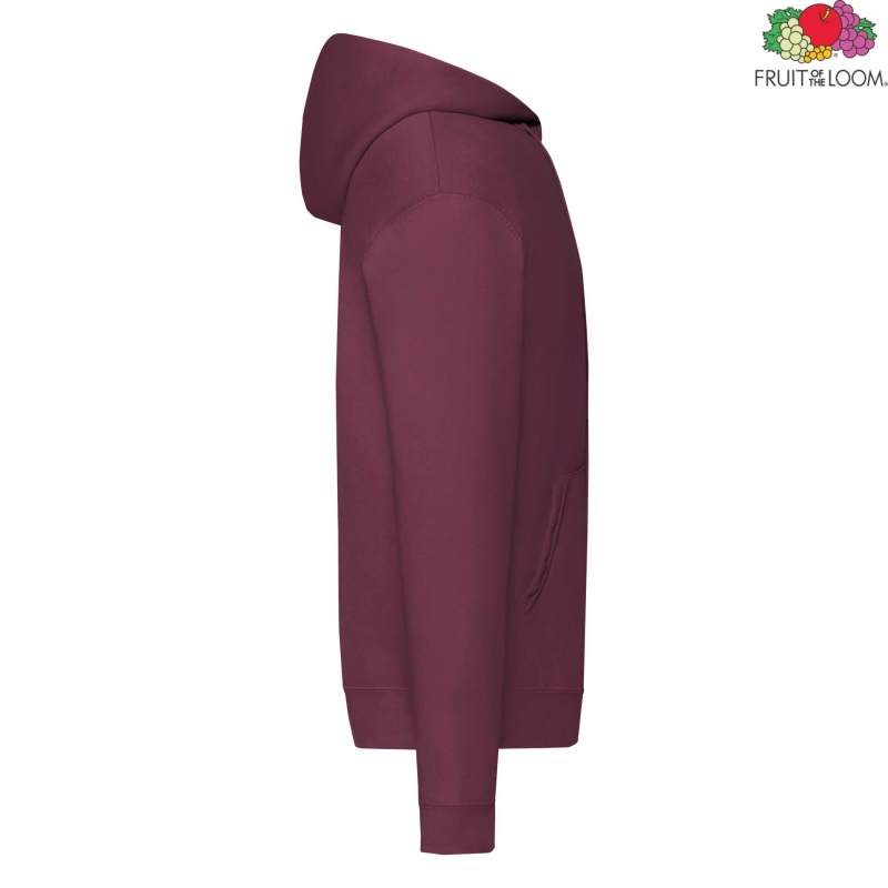 Męska bluza z kapturem i zamkiem Classic | Fruit of the Loom