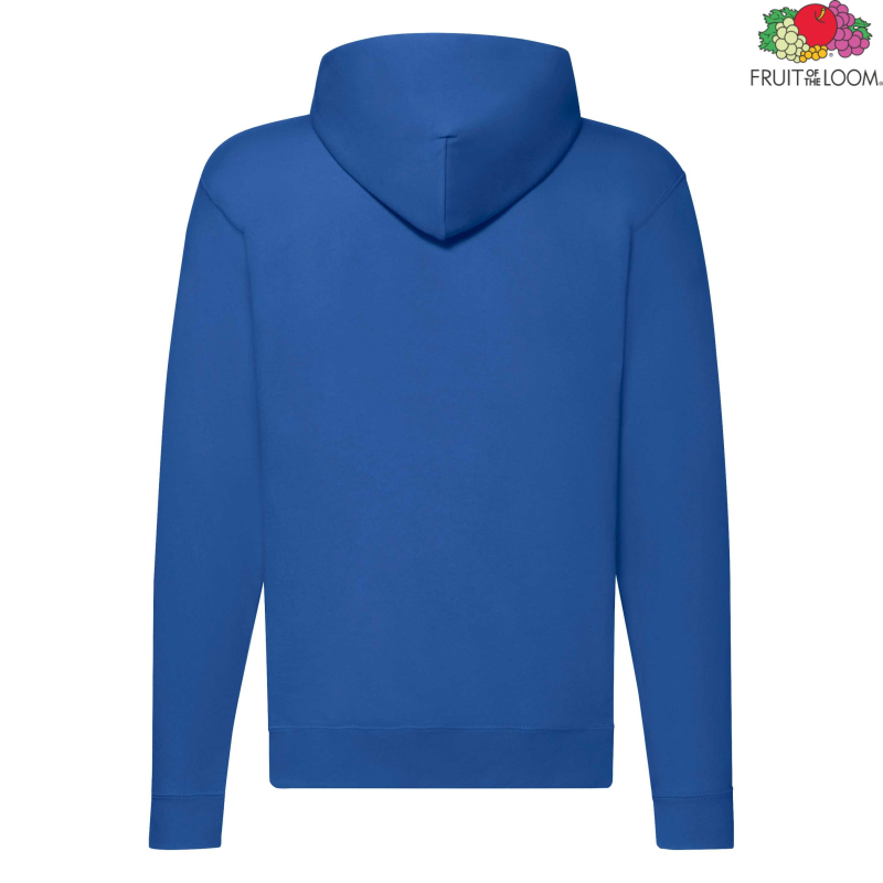 Męska bluza z kapturem i zamkiem Classic | Fruit of the Loom