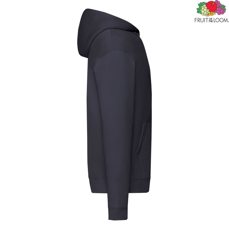Męska bluza z kapturem i zamkiem Classic | Fruit of the Loom