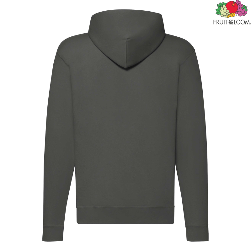 Męska bluza z kapturem i zamkiem Classic | Fruit of the Loom