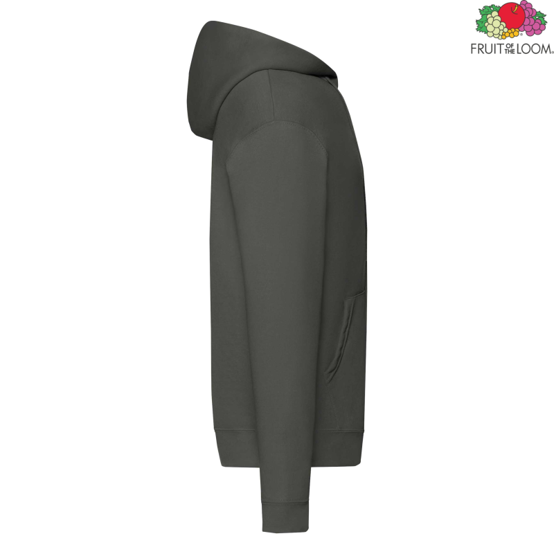 Męska bluza z kapturem i zamkiem Classic | Fruit of the Loom