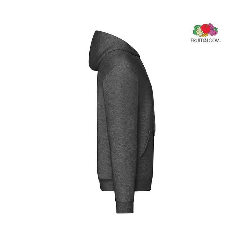 Męska bluza z kapturem i zamkiem Classic | Fruit of the Loom