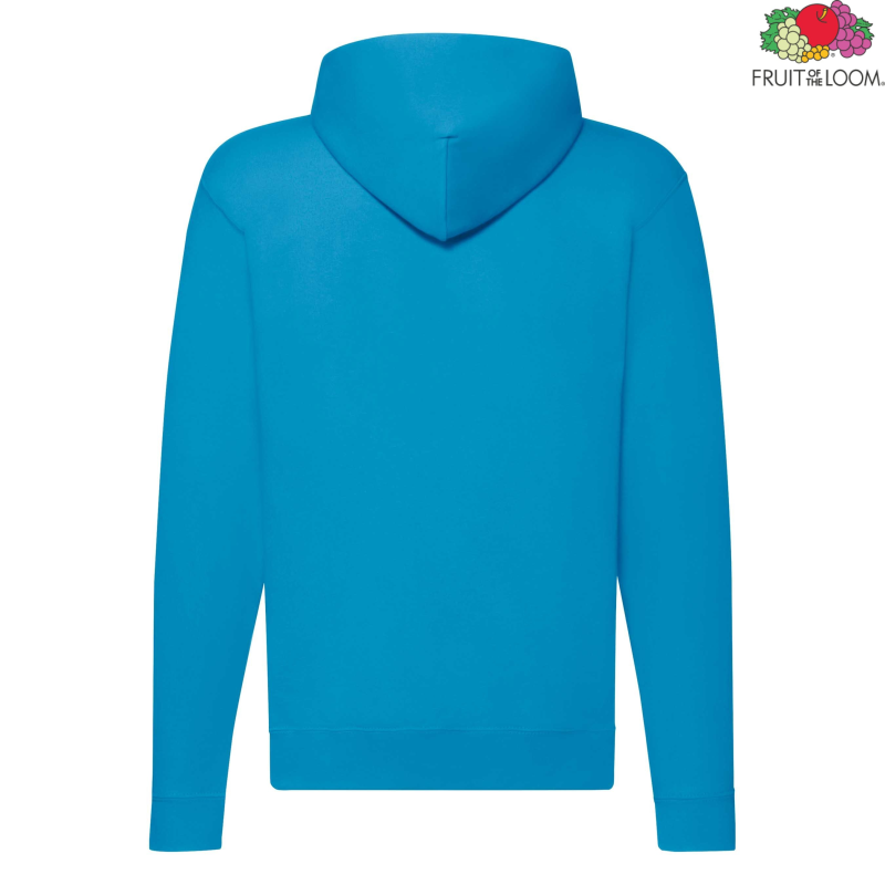 Męska bluza z kapturem i zamkiem Classic | Fruit of the Loom