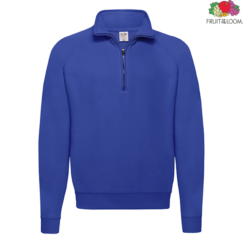 Męska bluza z krótkim zamkiem Classic | Fruit of the Loom