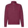 Bluza Męska Zip Neck Sweat | Fruit of the Loom