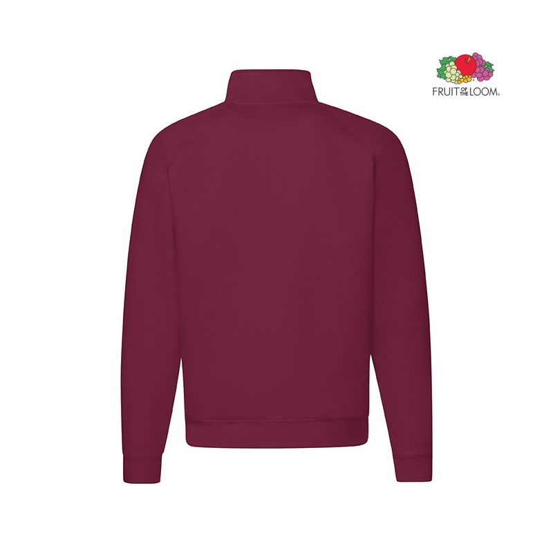 Bluza Męska Zip Neck Sweat | Fruit of the Loom