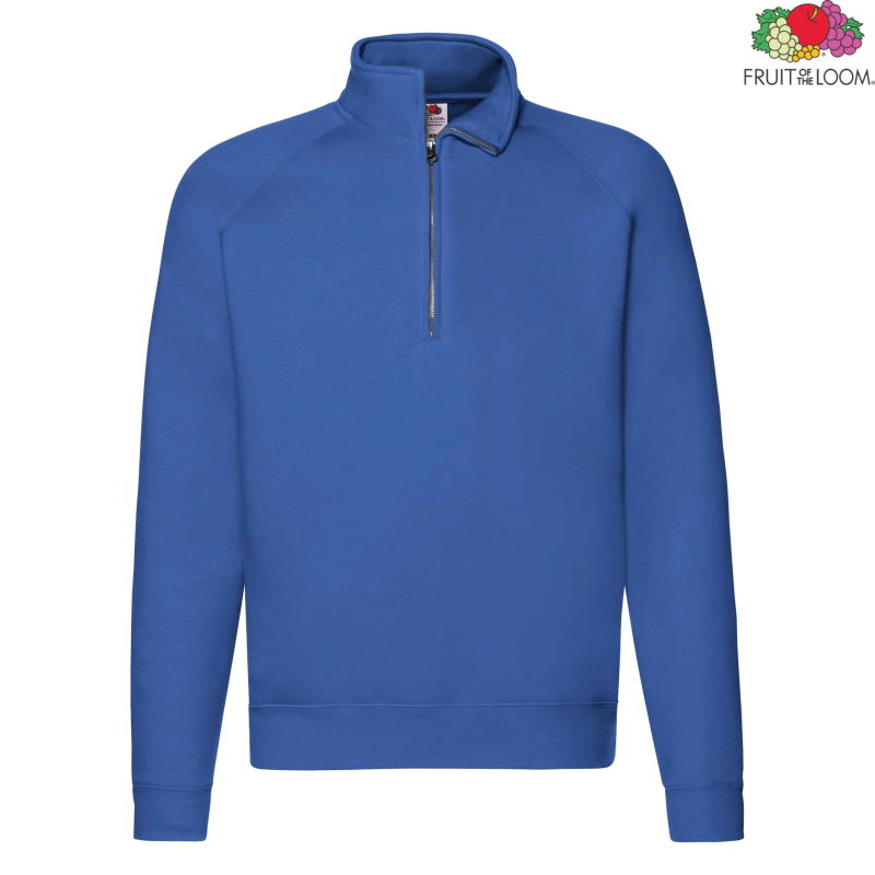 Bluza Męska Zip Neck Sweat | Fruit of the Loom