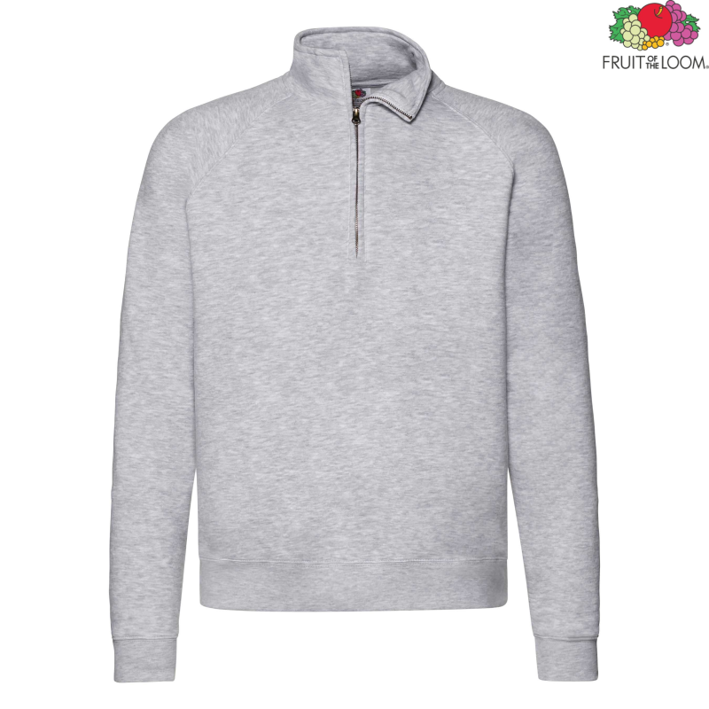 Bluza Męska Zip Neck Sweat | Fruit of the Loom