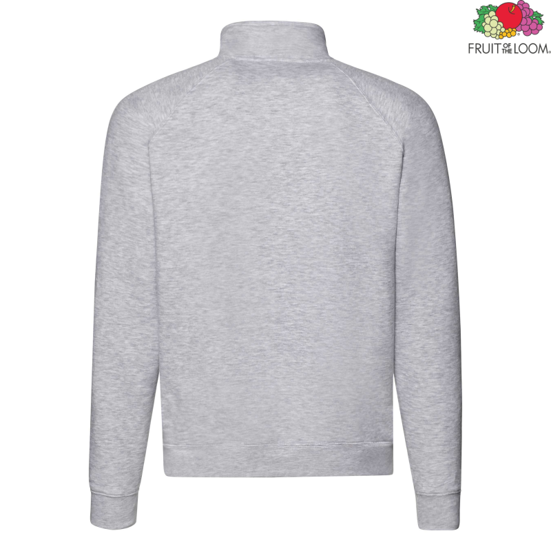 Bluza Męska Zip Neck Sweat | Fruit of the Loom