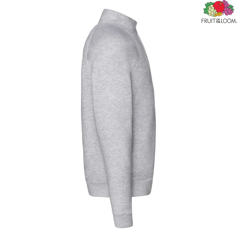 Bluza Męska Zip Neck Sweat | Fruit of the Loom