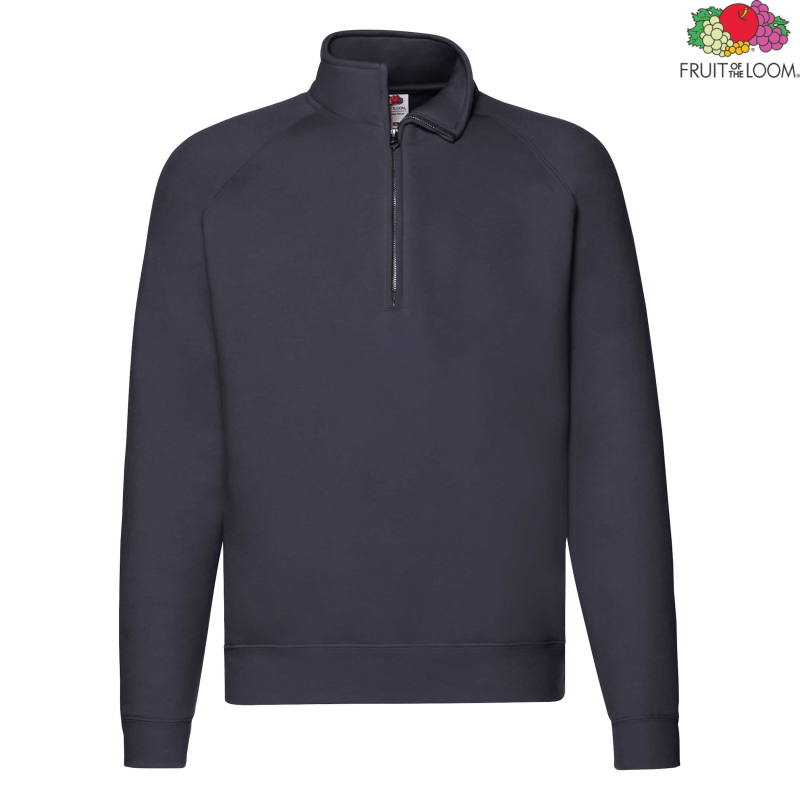 Bluza Męska Zip Neck Sweat | Fruit of the Loom