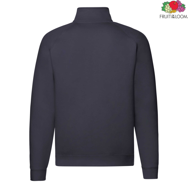 Bluza Męska Zip Neck Sweat | Fruit of the Loom