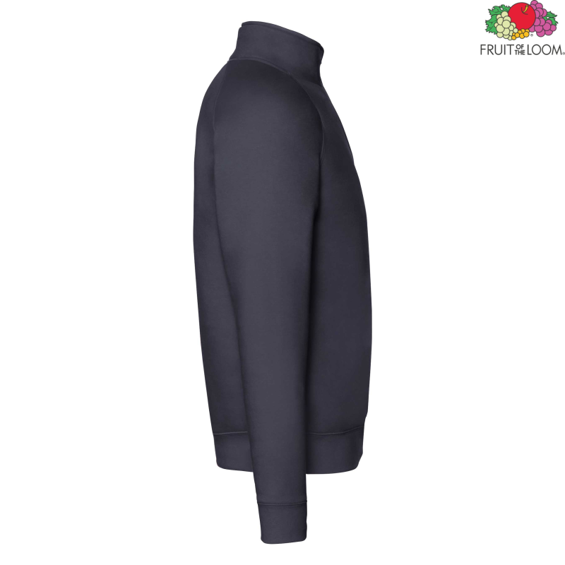 Bluza Męska Zip Neck Sweat | Fruit of the Loom