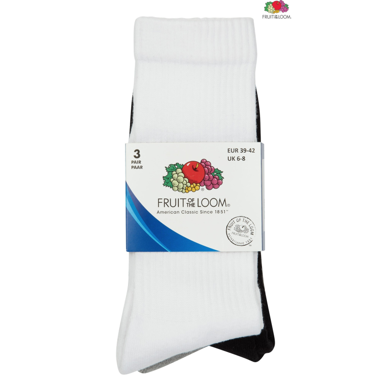 Skarpety 3-Pack | Fruit of the Loom
