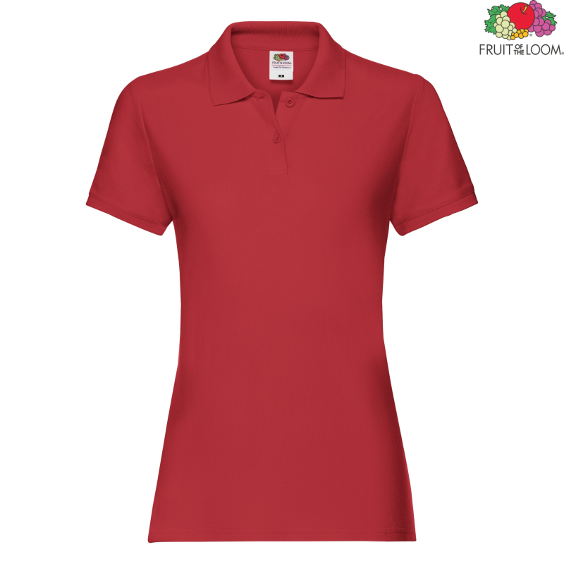 Koszulka damska Premium Polo | Fruit of the Loom