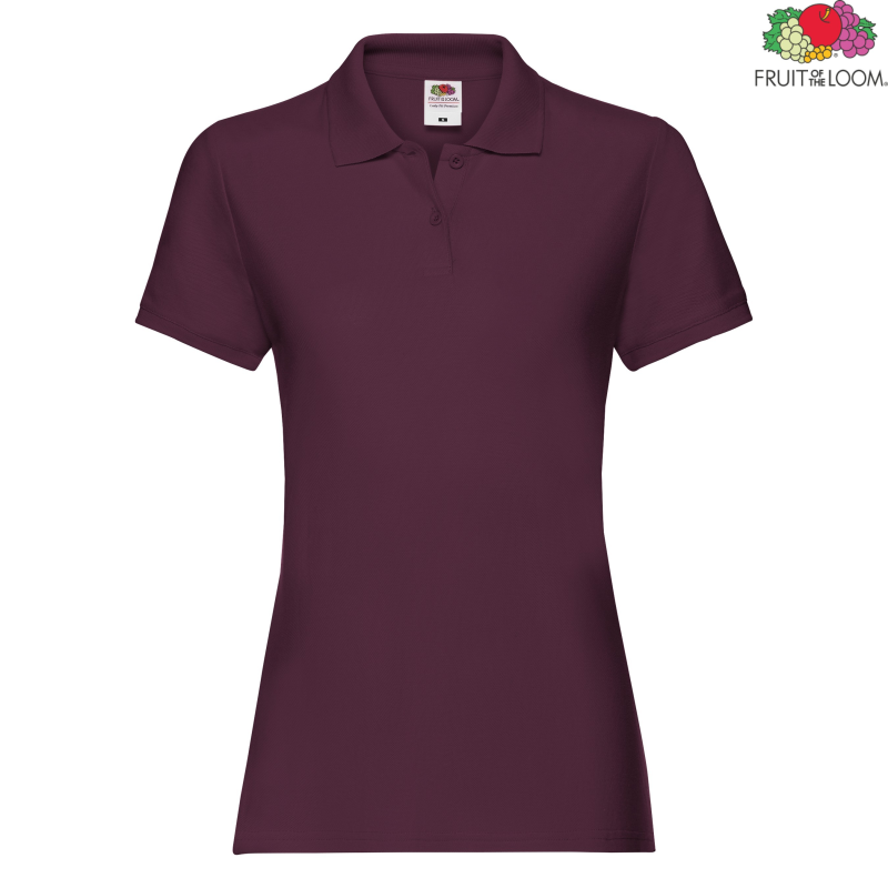 Koszulka damska Premium Polo | Fruit of the Loom