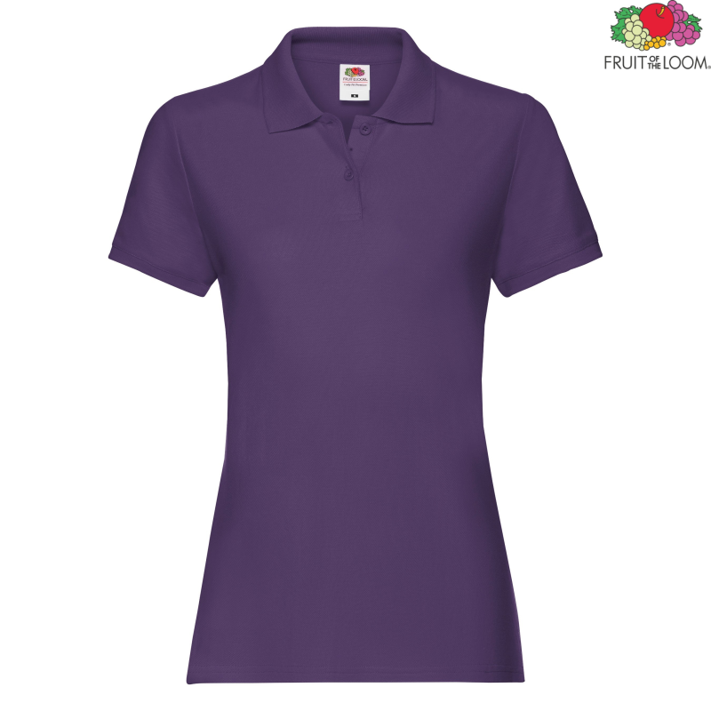 Koszulka damska Premium Polo | Fruit of the Loom