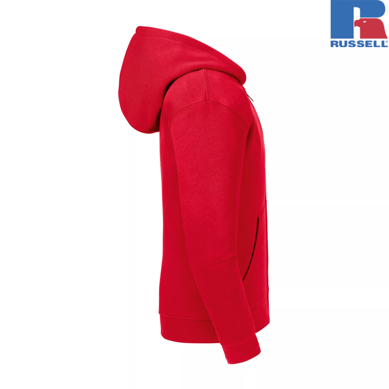 Dziecięca bluza z kapturem i zamkiem Authentic | Russell