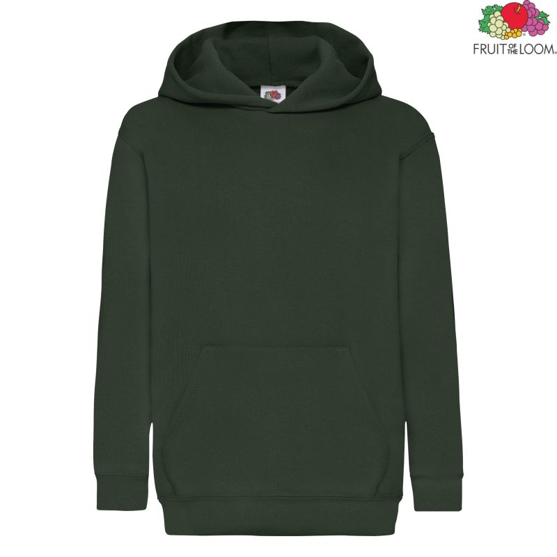 Dziecięca bluza z kapturem Hooded Sweat Classic | Fruit of the Loom